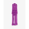 Asymmetric voile dress