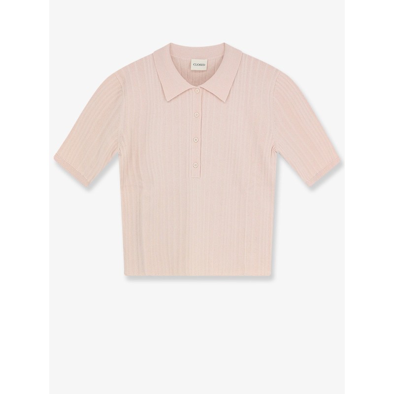 Cotton, cashmere and wool polo shirt