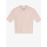 Cotton, cashmere and wool polo shirt