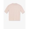 Cotton, cashmere and wool polo shirt