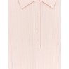 Cotton, cashmere and wool polo shirt