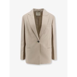 Virgin wool blend blazer