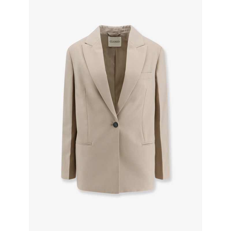 Virgin wool blend blazer