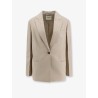 Virgin wool blend blazer