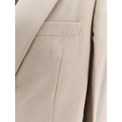 Virgin wool blend blazer