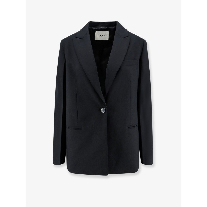 Virgin wool blend blazer