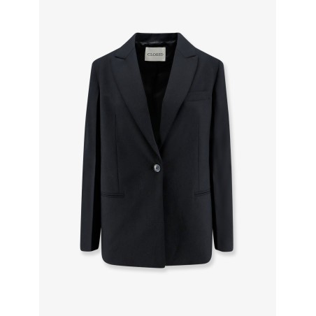 Virgin wool blend blazer