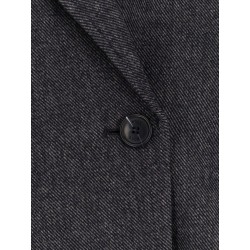 Jafleni double-breasted wool blend blazer