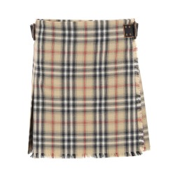MINIGONNA KILT IN LANA CHECK