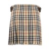 MINIGONNA KILT IN LANA CHECK