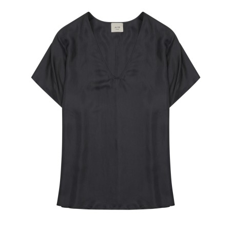 BLUSA IN TWILL DI SETA