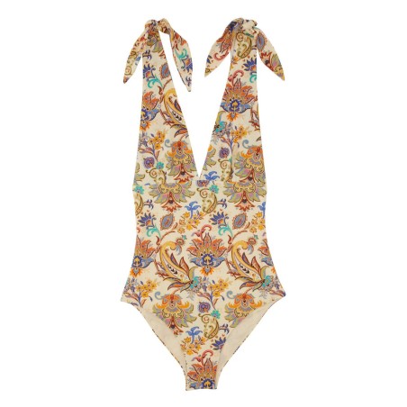 PRINTED ONE-PIECE SWIMSUIT