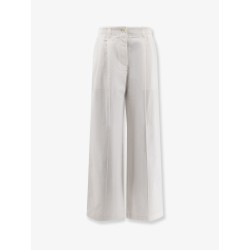 Relaxed cotton trousers