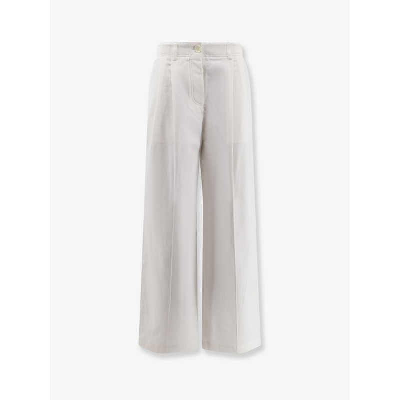 Relaxed cotton trousers