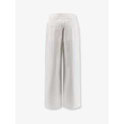 Relaxed cotton trousers