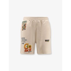 Cotton shorts with iconic print