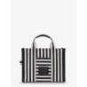 The Tote bag canvas handbag with embroidered logo on the front