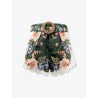 Berry Garden cotton shorts with floral print