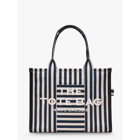 The Large Tote canvas handbag with front embroidered logo