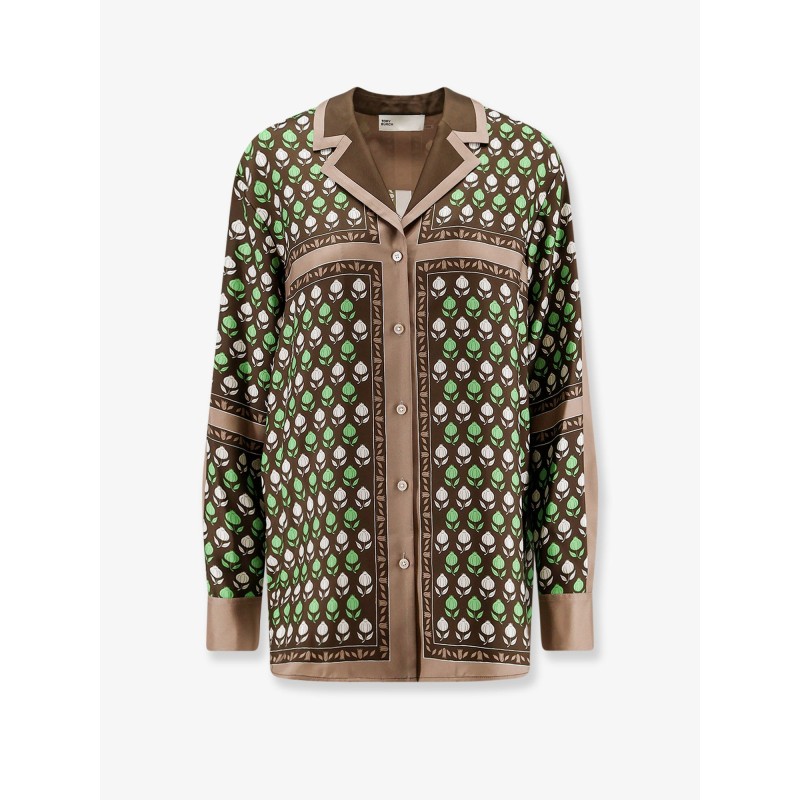Multicolor silk shirt
