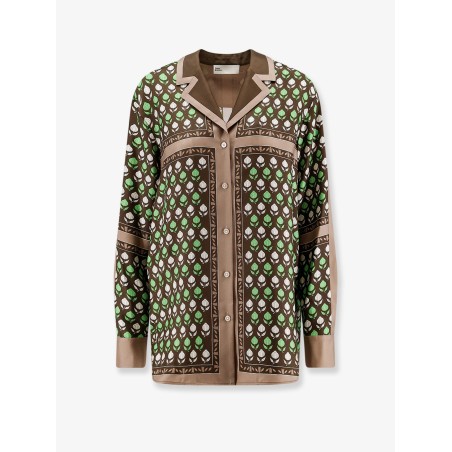 Multicolor silk shirt
