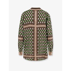 Multicolor silk shirt