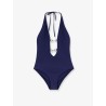 One-piece swimsuit with Horsebit details