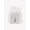 Tabacco stretch cotton shorts