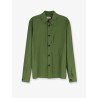 Viscose and linen shirt