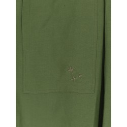 Viscose and linen shirt