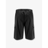 Cotton blend cargo bermuda shorts
