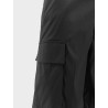 Cotton blend cargo bermuda shorts