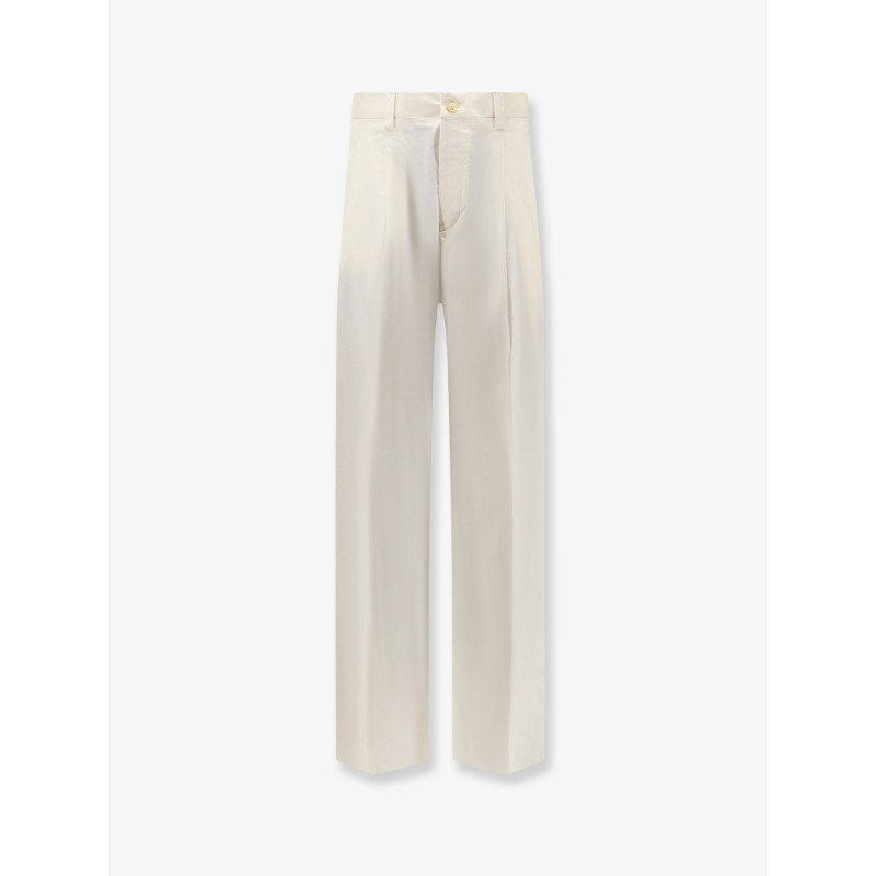 Stretch cotton trousers