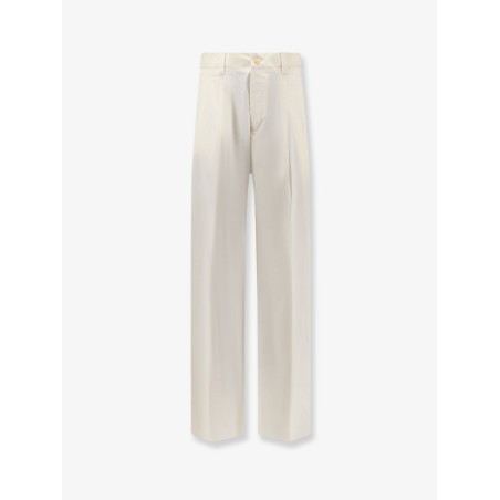 Stretch cotton trousers