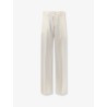 Stretch cotton trousers