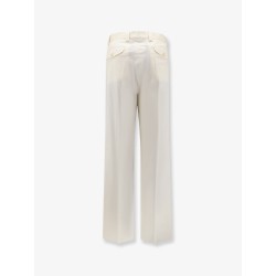 Stretch cotton trousers