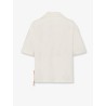 Viscose and linen blend shirt