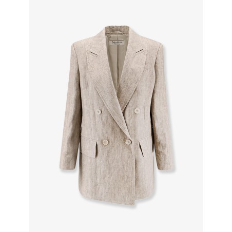 Mxmolimpia linen blazer