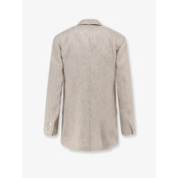 Mxmolimpia linen blazer