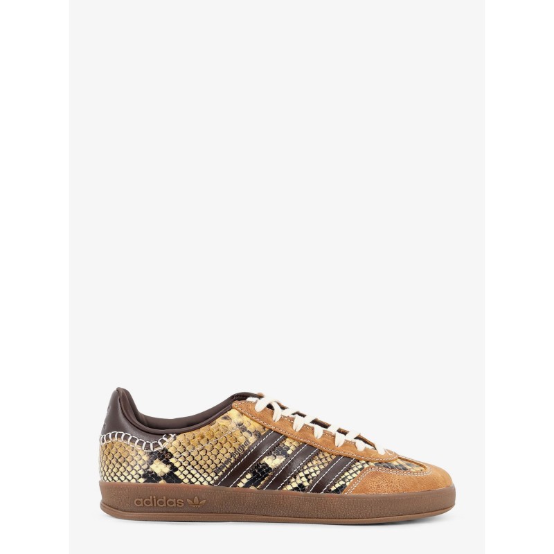 WB Gazelle Snake leather sneakers with python print