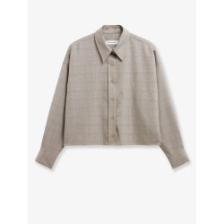 Arlen shirt in virgin wool blend