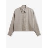 Arlen shirt in virgin wool blend