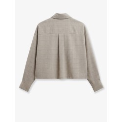 Arlen shirt in virgin wool blend