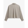 Arlen shirt in virgin wool blend