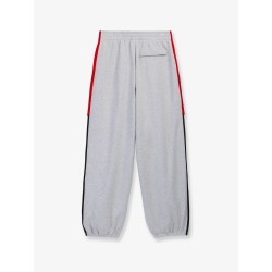 Cotton blend trousers