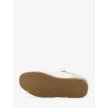 Leather and suede sneakers with engraved logo on the tongue