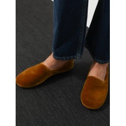 Ponti velvet loafers