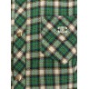 Tartan wool mini dress