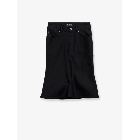 Cotton Midi Skirt
