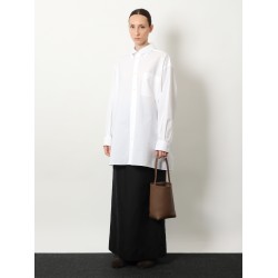Saul cotton and silk long skirt